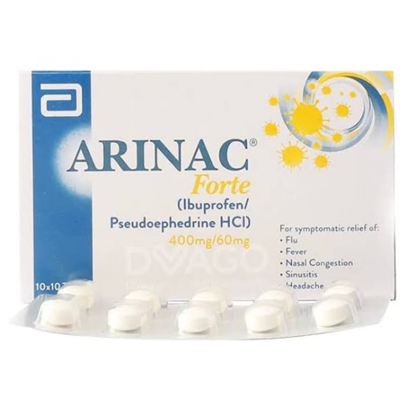 Arinac Tab Forte 400 MG 10x10's