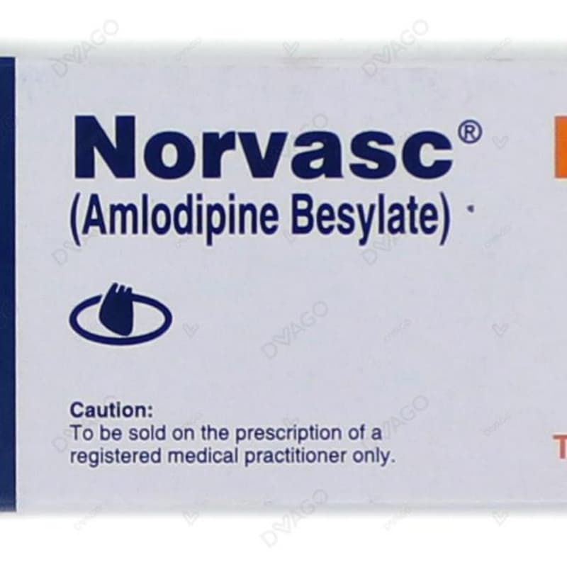 Norvasc Tablets 5mg 30's