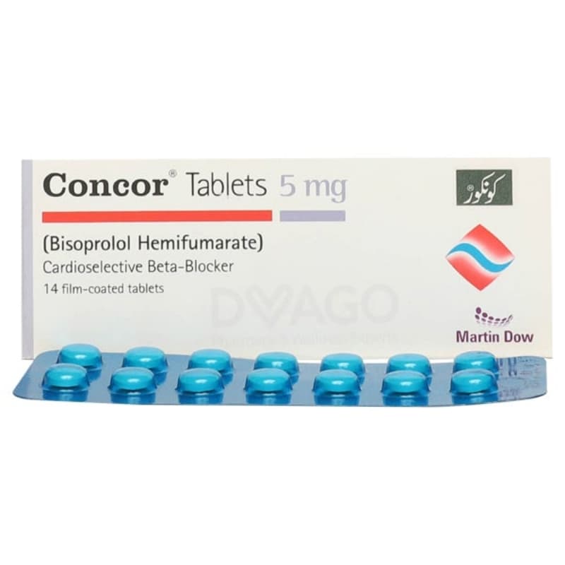 Concor Tab 5 MG 14's