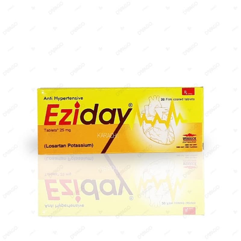 Eziday 25mg 1X20's