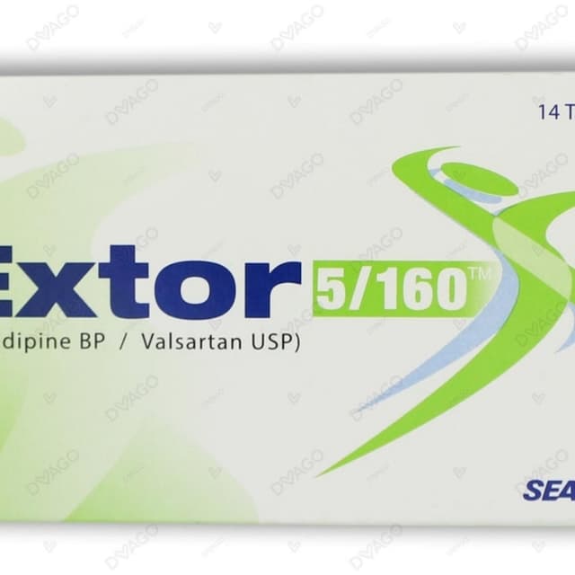 Extor Tablets 5/160mg 14's