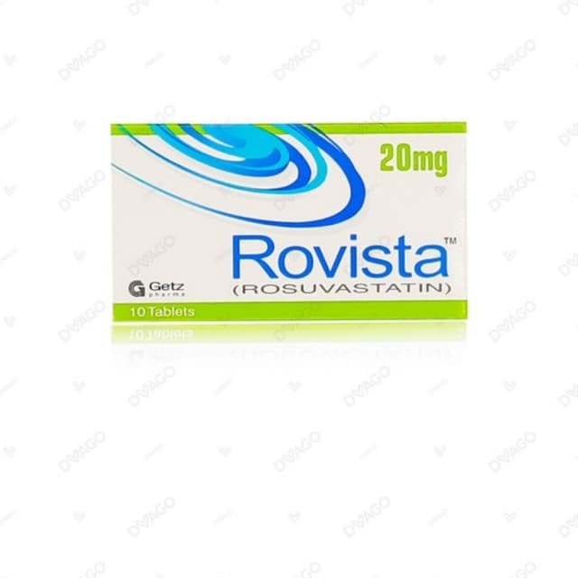 Rovista Tablets 20mg 10's