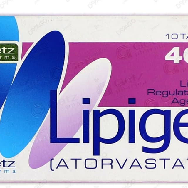 Lipiget Tablets 40mg 10's