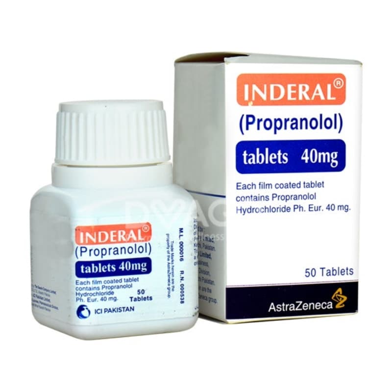 Inderal Tab 40 MG 50's