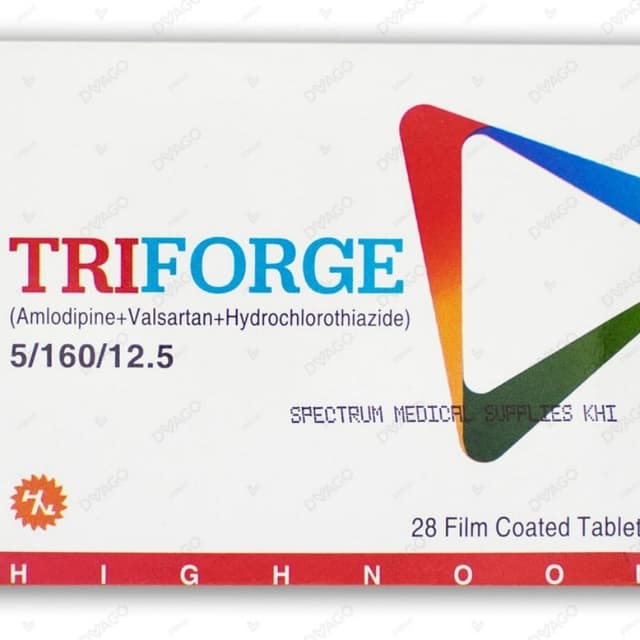 Triforge 5/160/12.5 Tablet