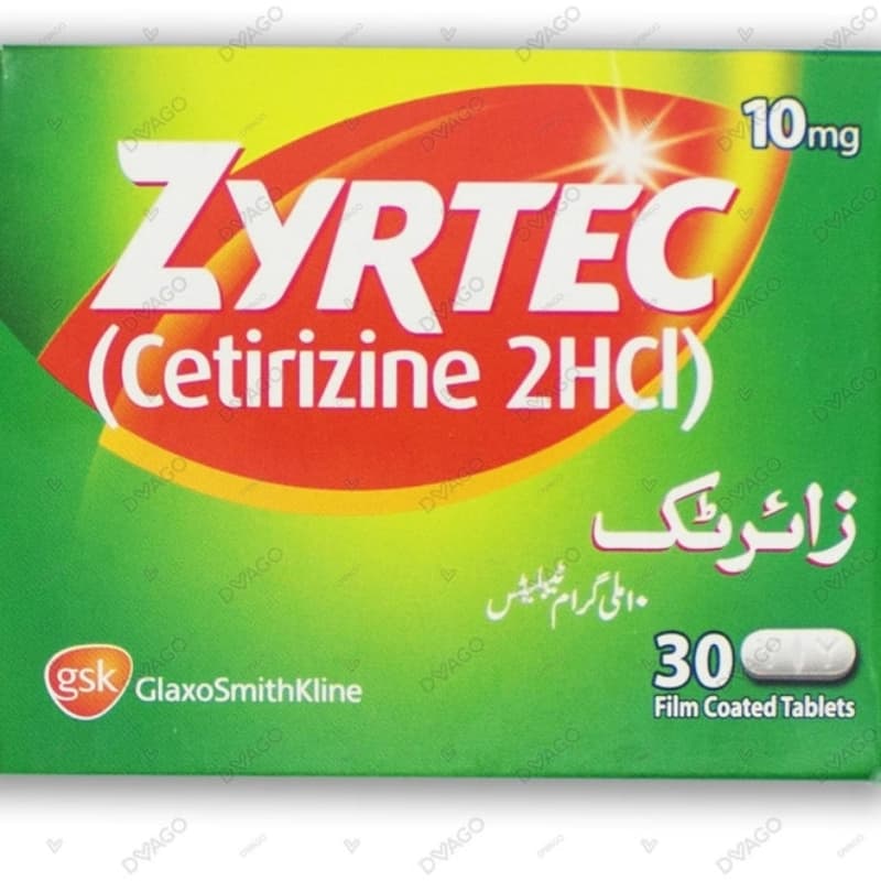 ZYRTEC TABLET 30'S