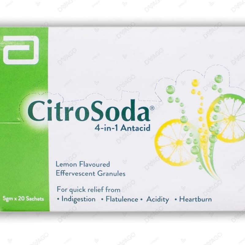 Citrosoda Lemon 5G Sachet 20's