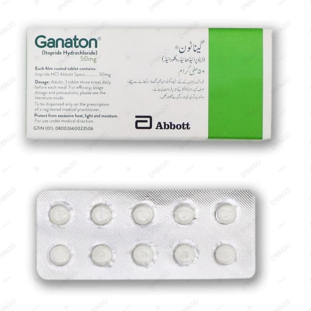 Ganaton 50mg Tablets 30's