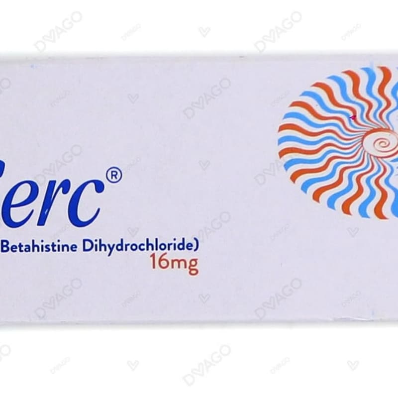 Serc Tablets 16mg 30's