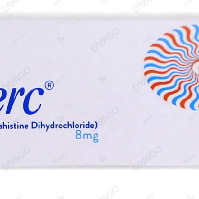 Serc Tablets 8mg 30's