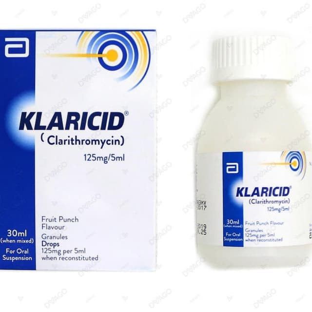 Klaricid Suspension Granules 125mg 60ml