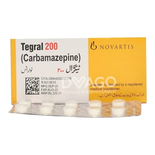 TEGRAL TAB 200 MG 5X10'S