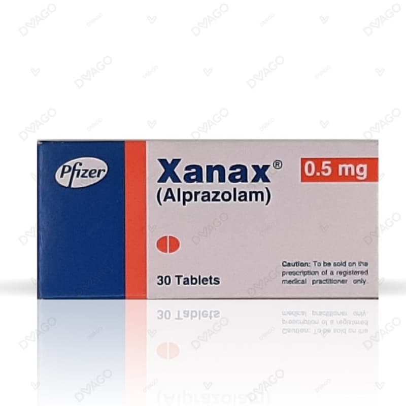 Xanax Tablets 0.5mg 3X10's