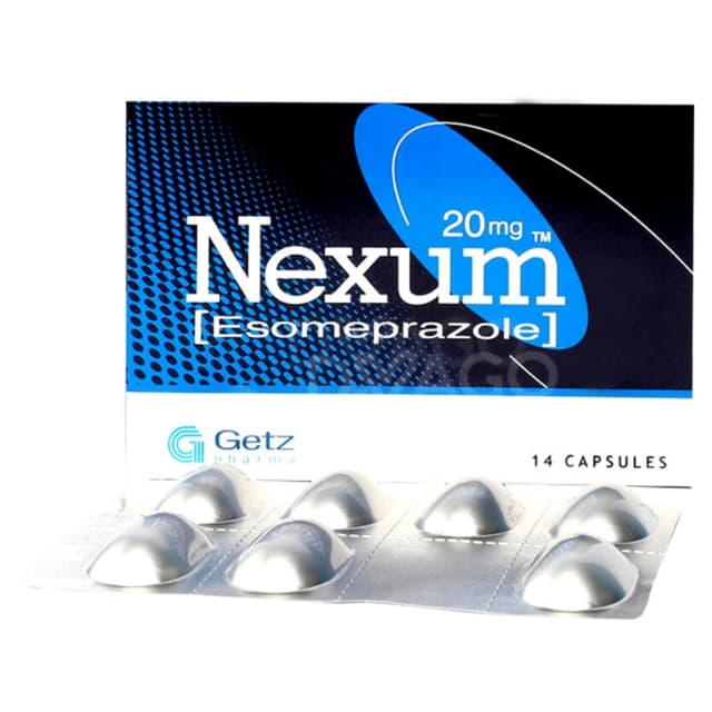 NEXUM CAP 20 MG 2X7'S