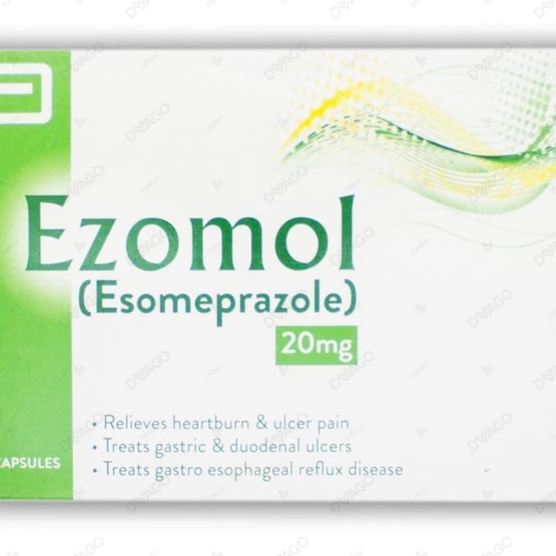 Ezomol 20mg Capsule 14's